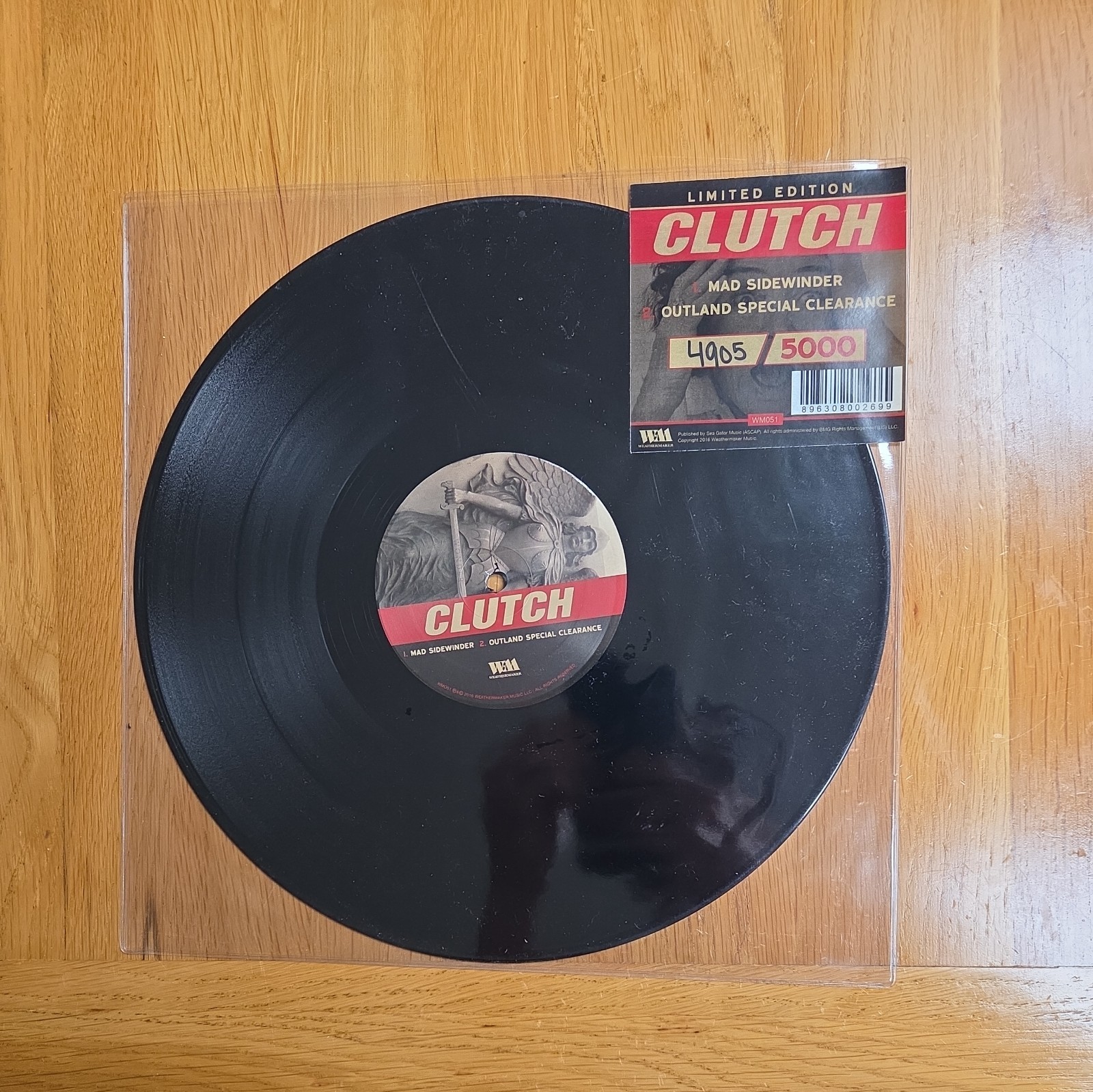 Clutch RSD Mad Sidewinder . 2023 /5000 . NM . Heavy Rock Limited
