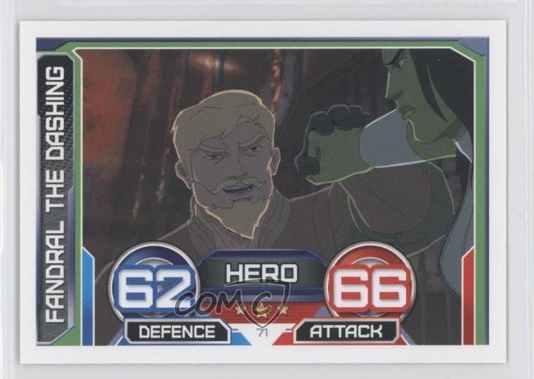 2014 Topps Marvel Hero Attax Hero European Fandral the Dashing #71 1i3
