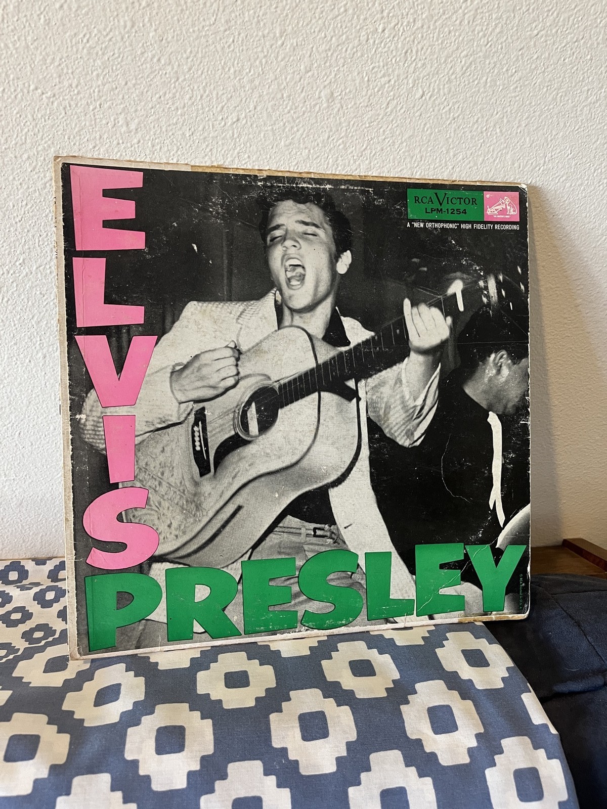 Elvis Presley *OG 1956 1st Press* MONO RCA Victor LPM-1254 PLAY TESTED/GRADED VG