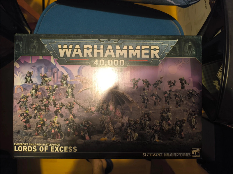 Boîte neuve Lord of exess Warhammer 40k EC