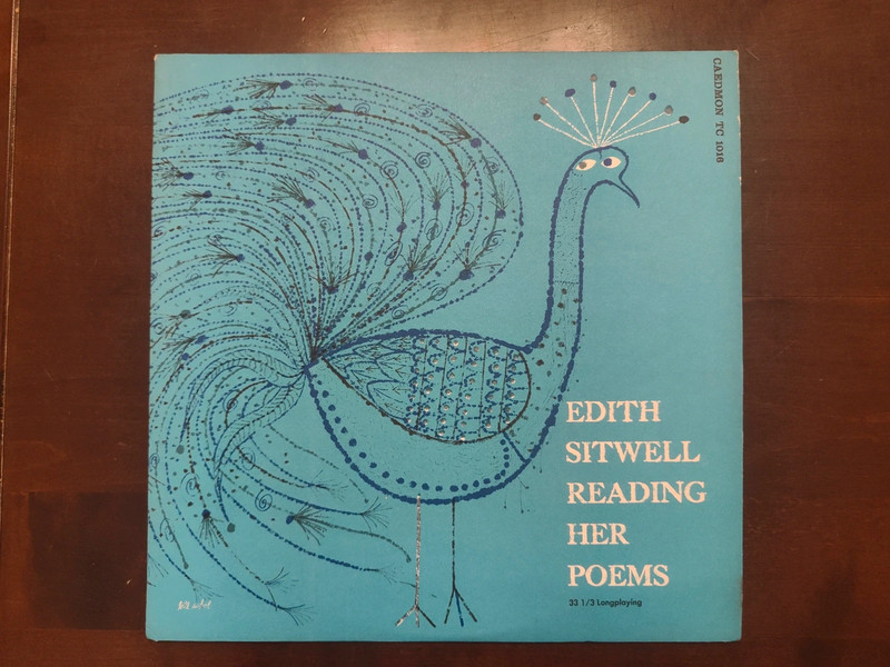 Vinile Edith Sitwell - Reading Her Poems LP Caedmon TC 1016