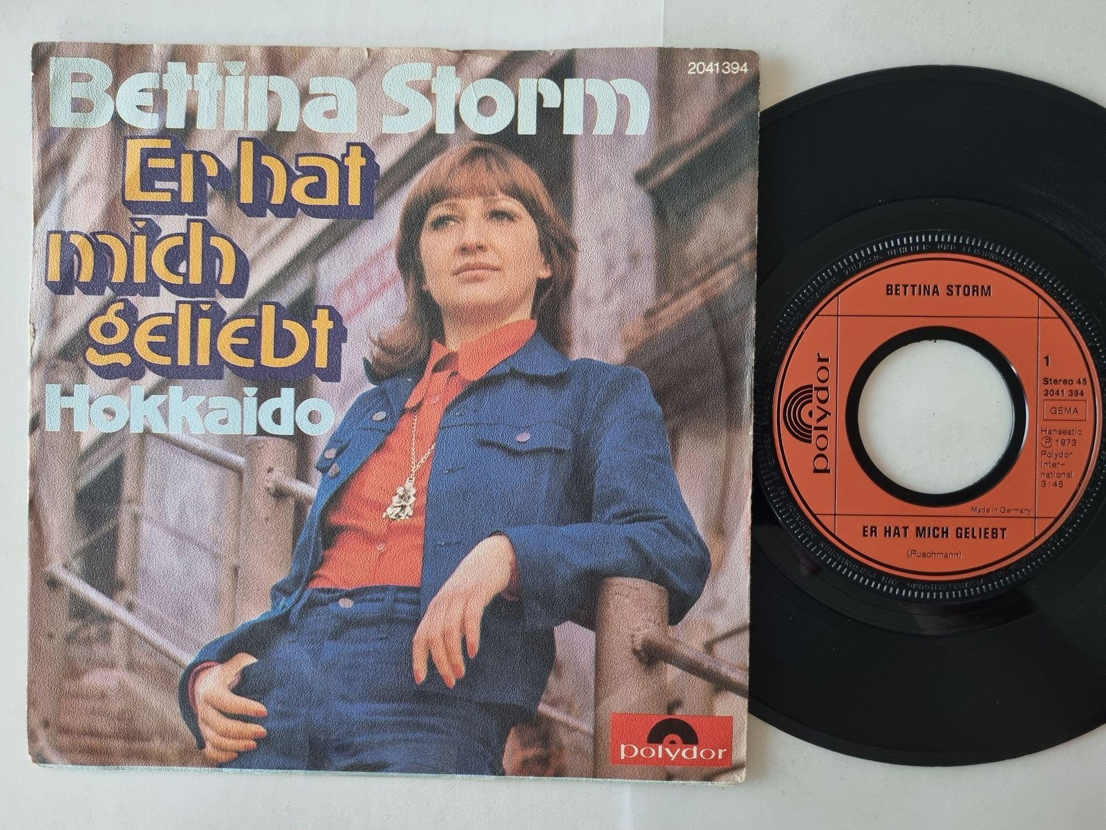 Bettina Storm - Er Hat Mich Geliebt 7'' Vinyl Germany