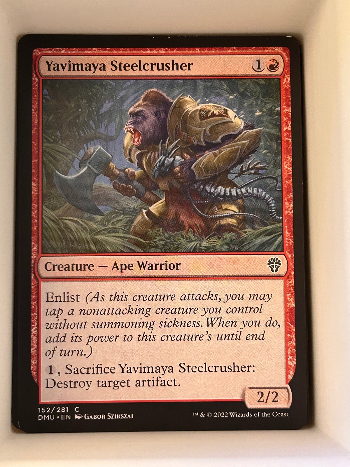 Yavimaya Steelcrusher 152 Common Dominaria United Magic: The Gathering Near Mint