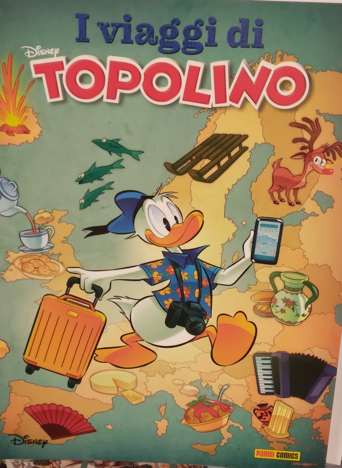 I VIAGGI DI TOPOLINO n. 1 Panini Disney- OTTIMO STATO- SPED GRATUITA