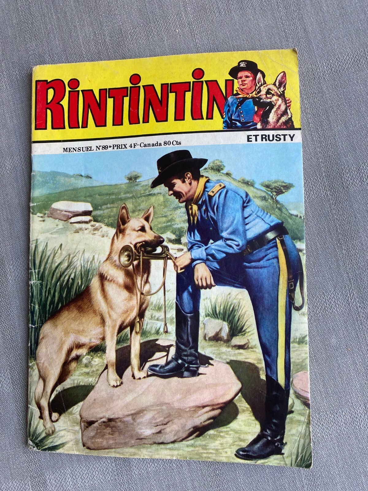 Rin Tin Tin N°89 2A Serie 1977 In Ottime Condizioni
