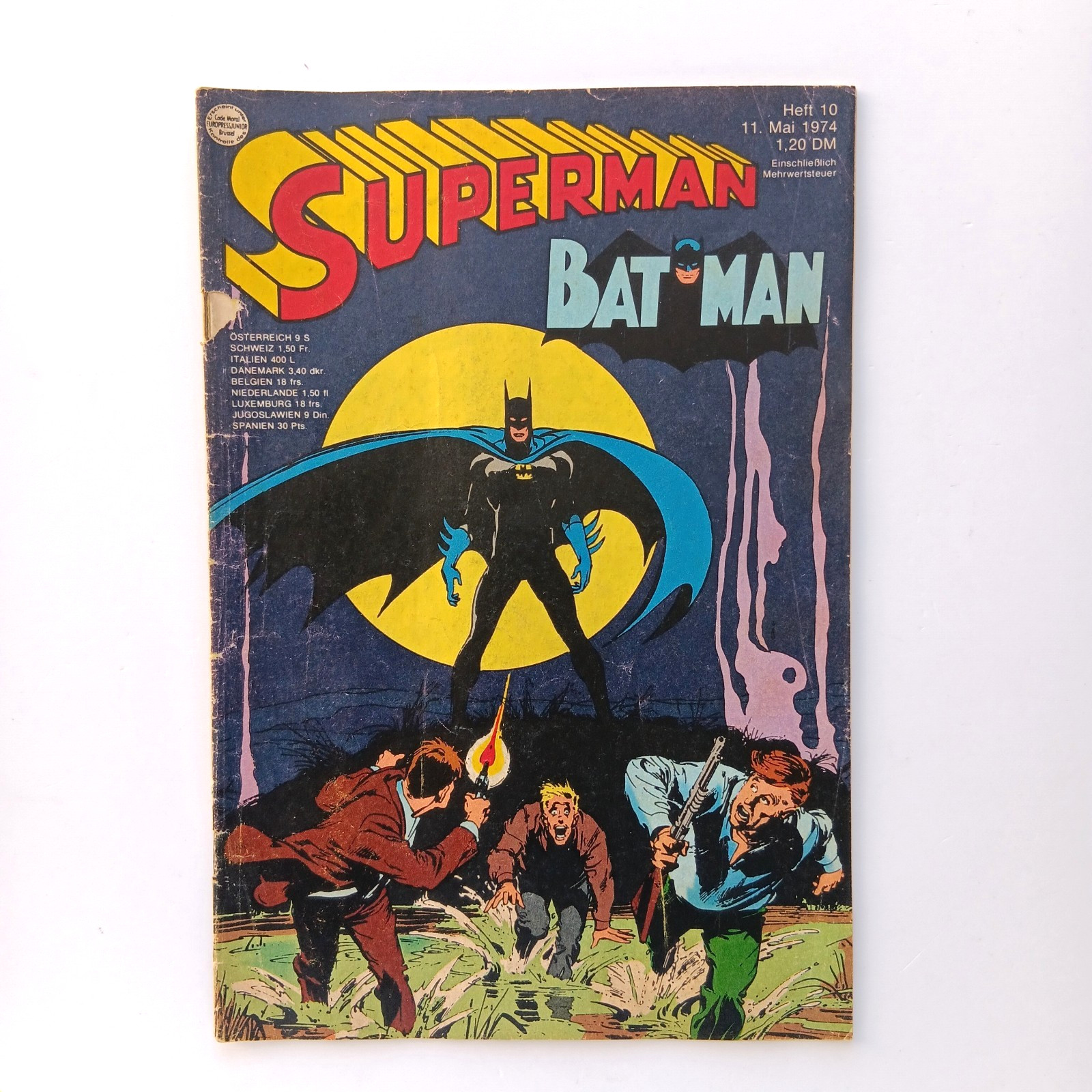 Superman Batman fascicolo 10 (1974) Ehapa | Z 2
