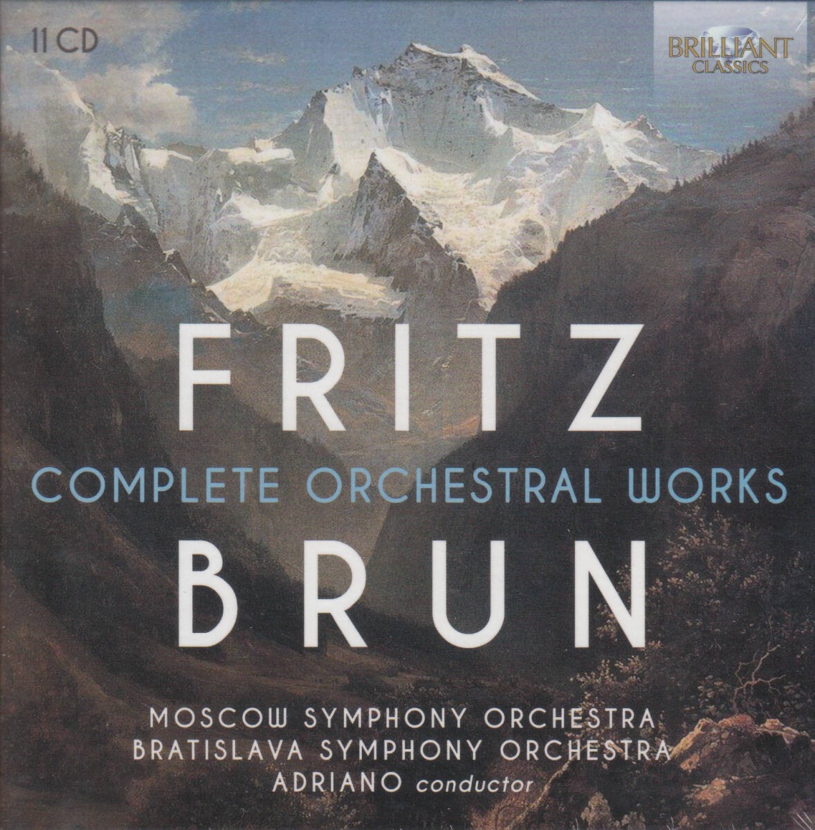 ◆New/Free Shipping◆Fritz Brun: Complete Orchestral Works/Complete Symphonies ~