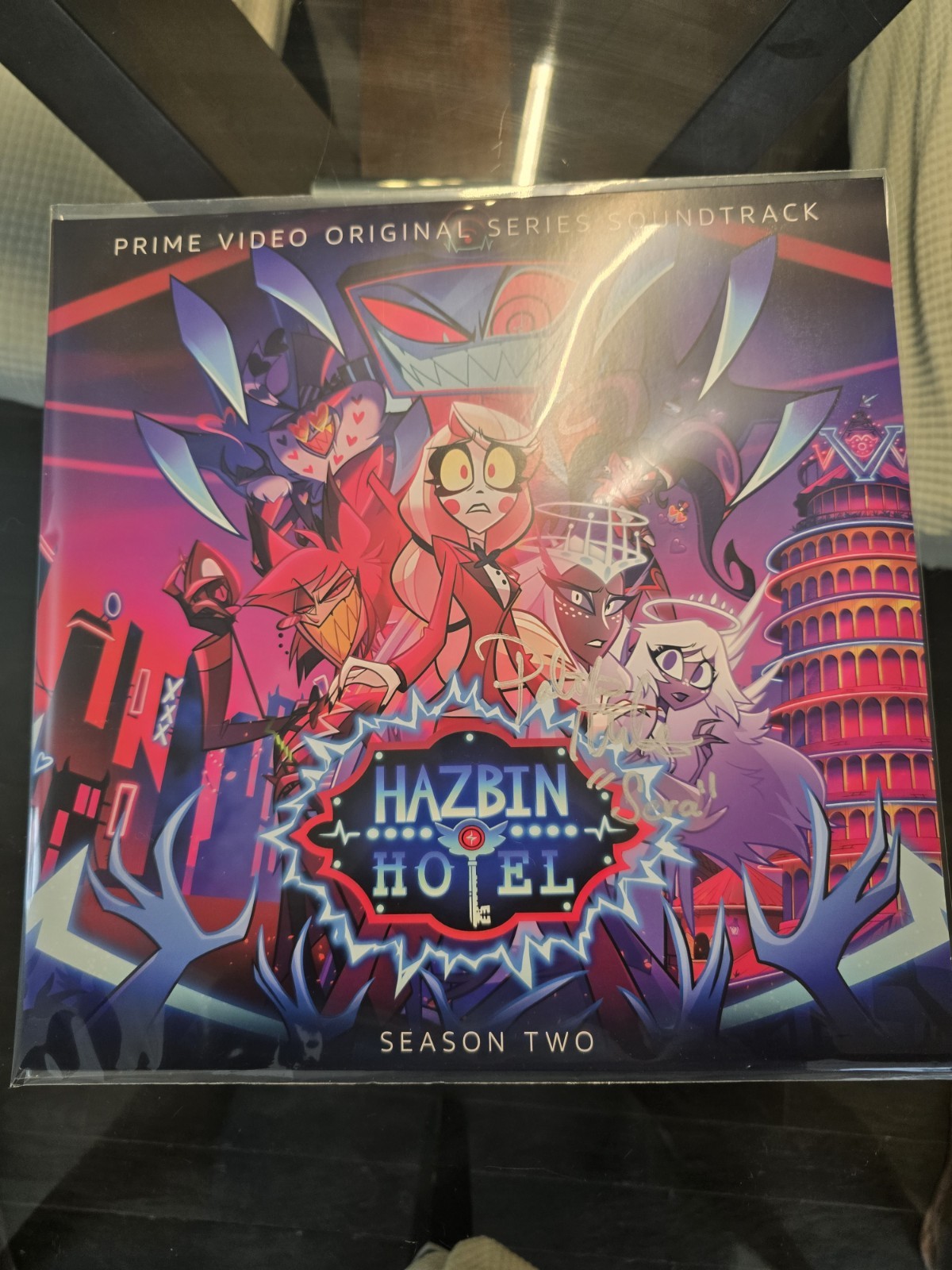Hazbin Hotel Season 2 Splatter Indie Excl Signed Cover By Sera(Patina Miller)