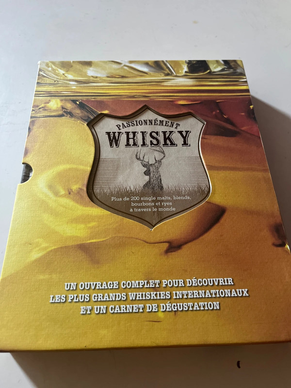 Passionnément Whisky – Livre + carnet de dégustation