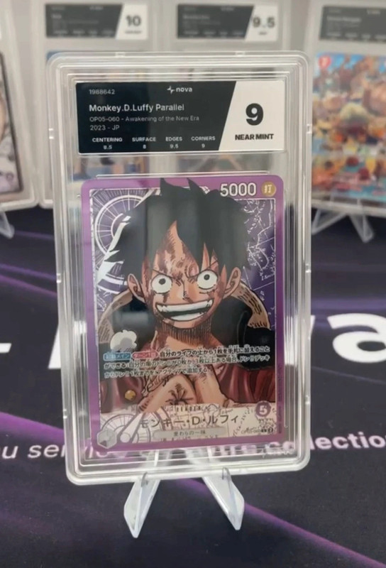 Monkey D. Luffy parallel op05-060 – nova 9 near mint