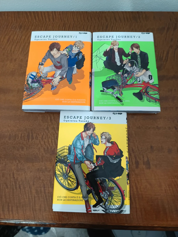 Escape Journey 1, 2, 3 manga yaoi serie completa