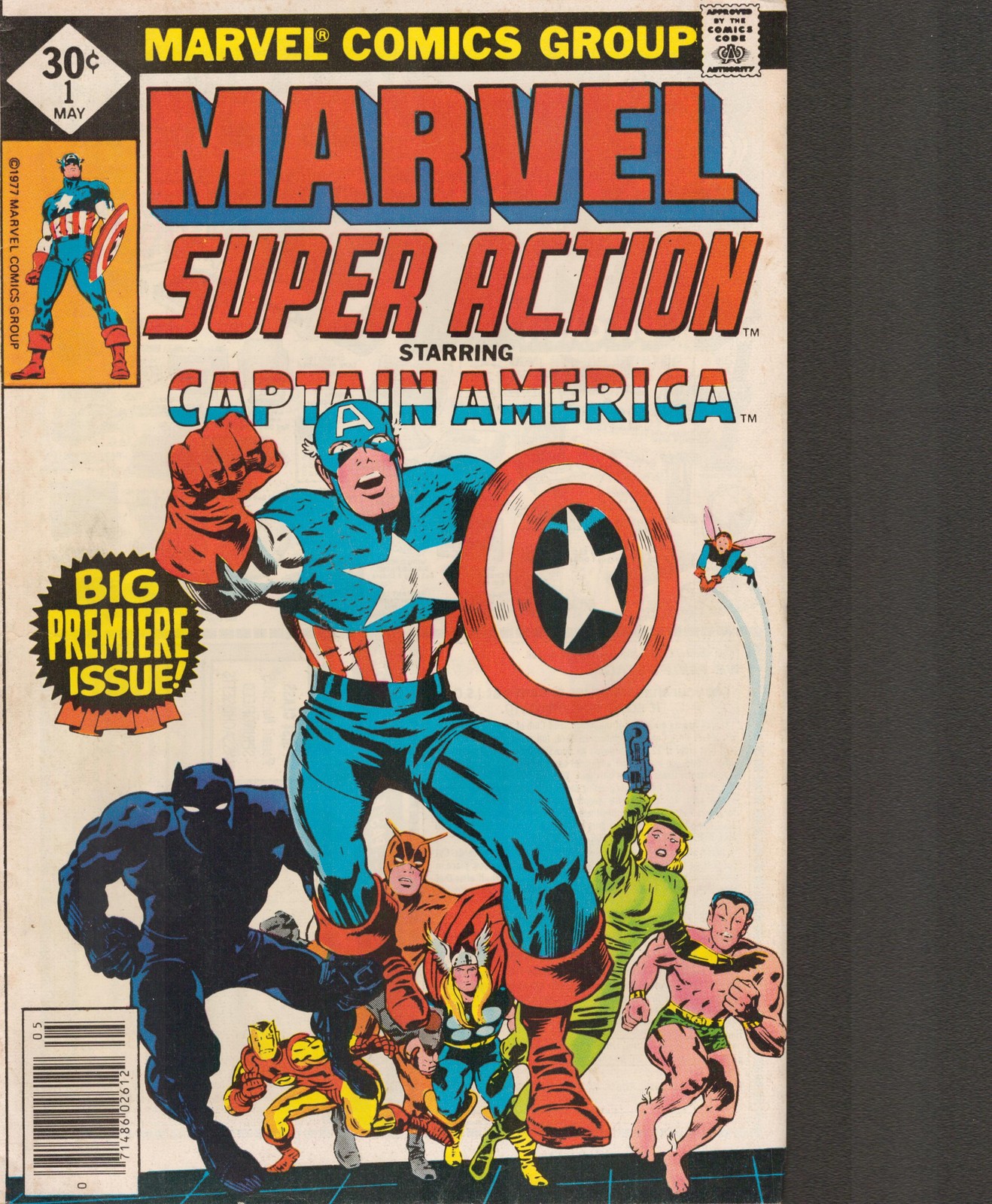 55256: MARVEL MARVEL SUPER ACTION #1 VG Grade