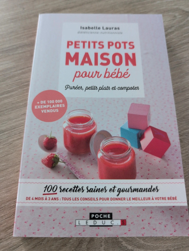 Livre petits pots maison pour bébé