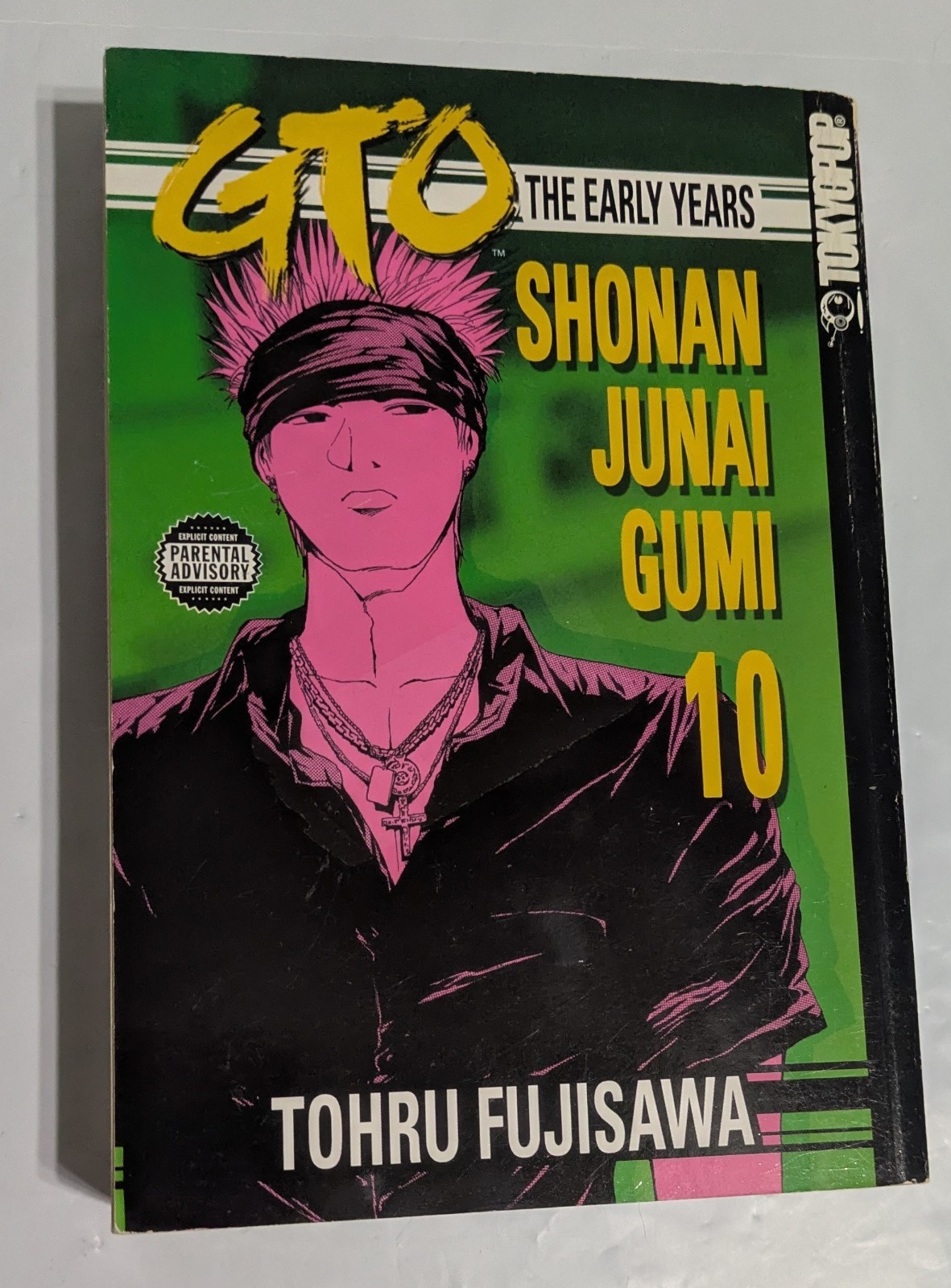 Great Teacher Onizuka GTO The Early Years Volume 10 Manga Inglese Tokyopop