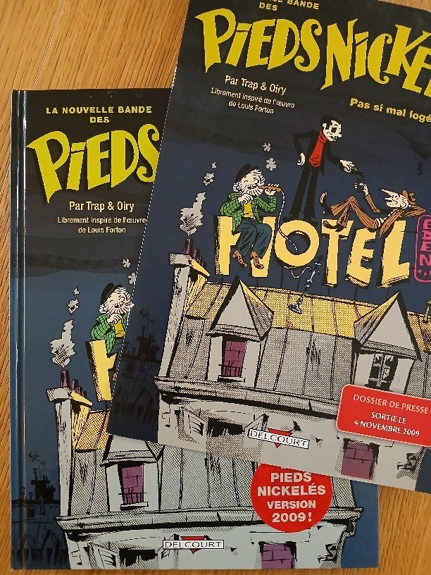 La nouvelle bande des Pieds Nickelés Pas si mal logés! album + dossier press