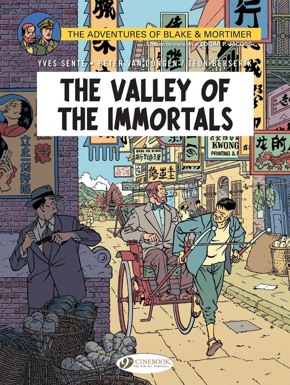 Blake & Mortimer vol. 25: La Valle degli Immortali di Yves Sente (Inglese) Pa