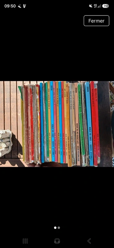 Lot de 27 bd tintin