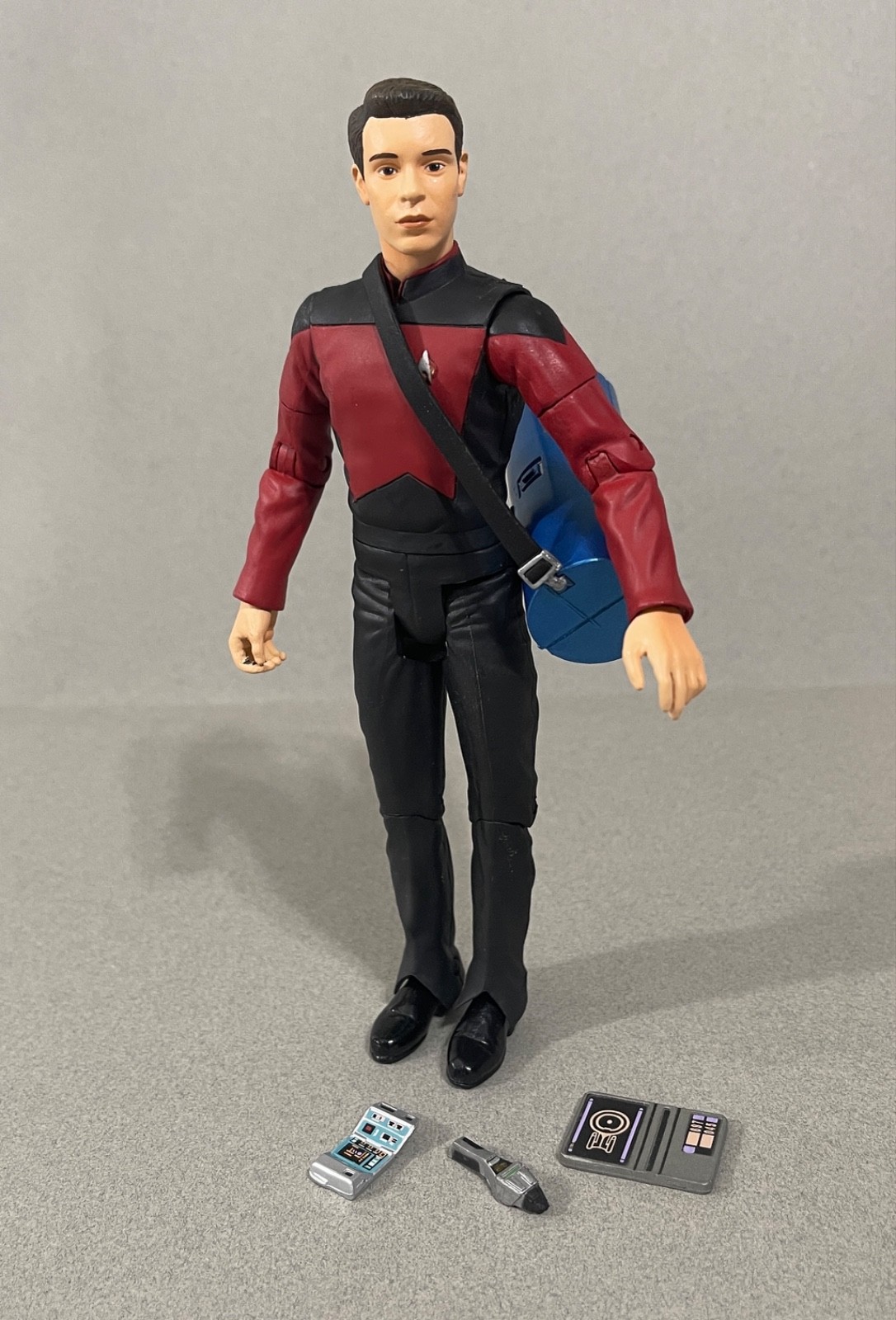 Star Trek TNG Diamond Select Ensign Wesley Crusher stagione 7 prossima generazione