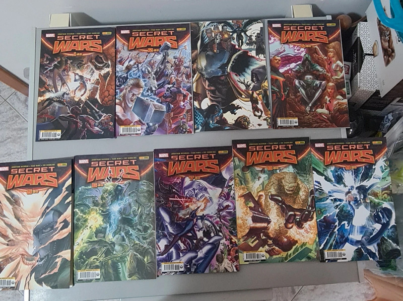 Secret wars spillato 1 a 9