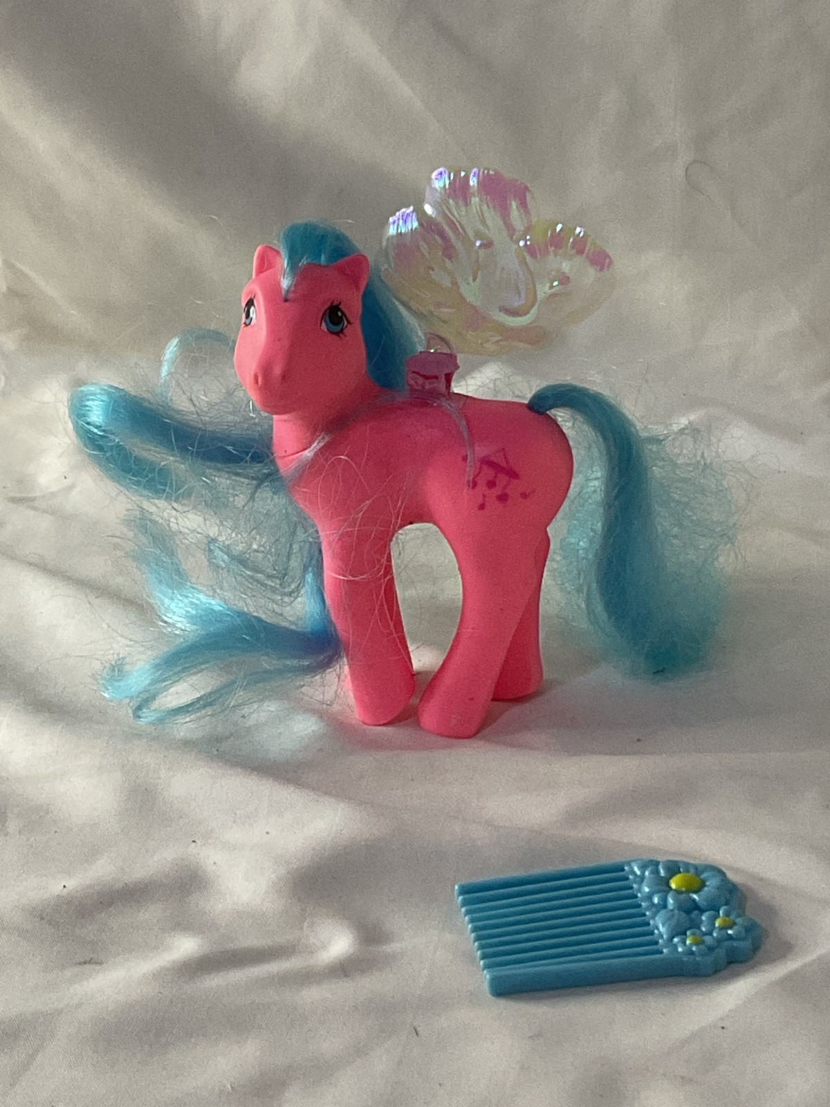 My Little Pony Wingsong con 1 ala G1 1987 Cina vintage mlp