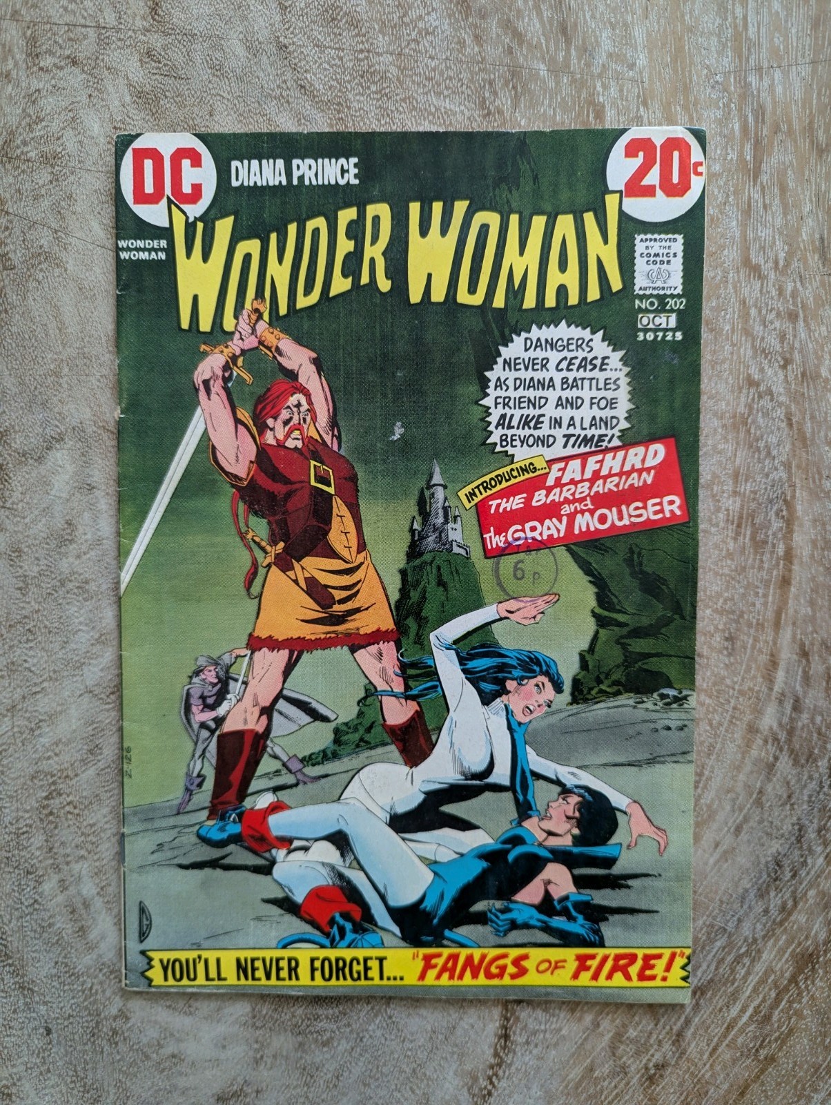 Wonder Woman #202 DC Comics 1972 Bronze Age