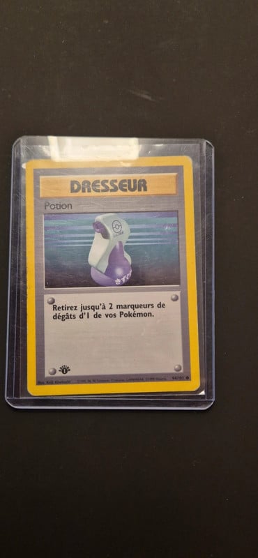 Carte pokemon FR set de base edition 1