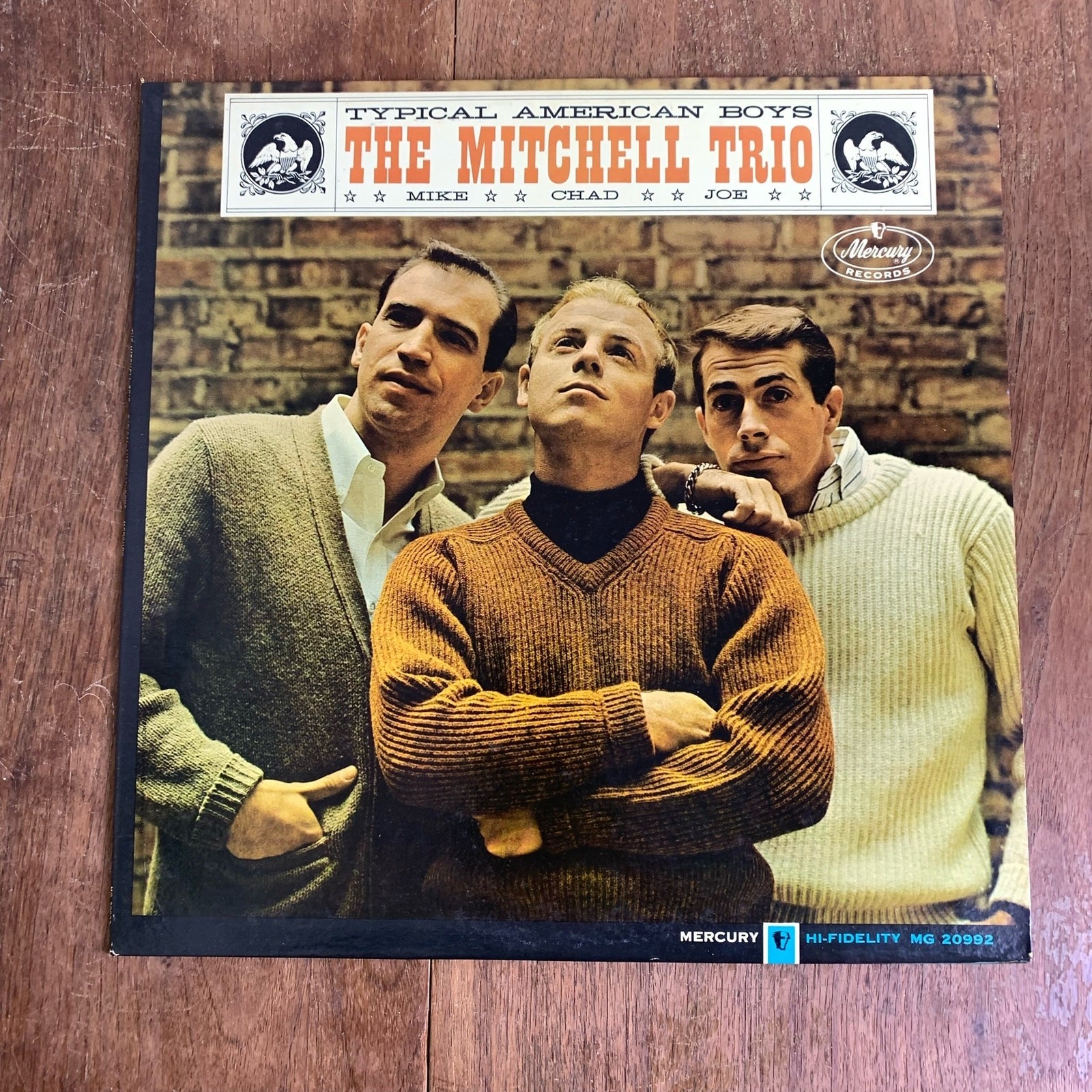The Mitchell Trio Typical American Boys 1965 Mercury Records Vinyl LP Record