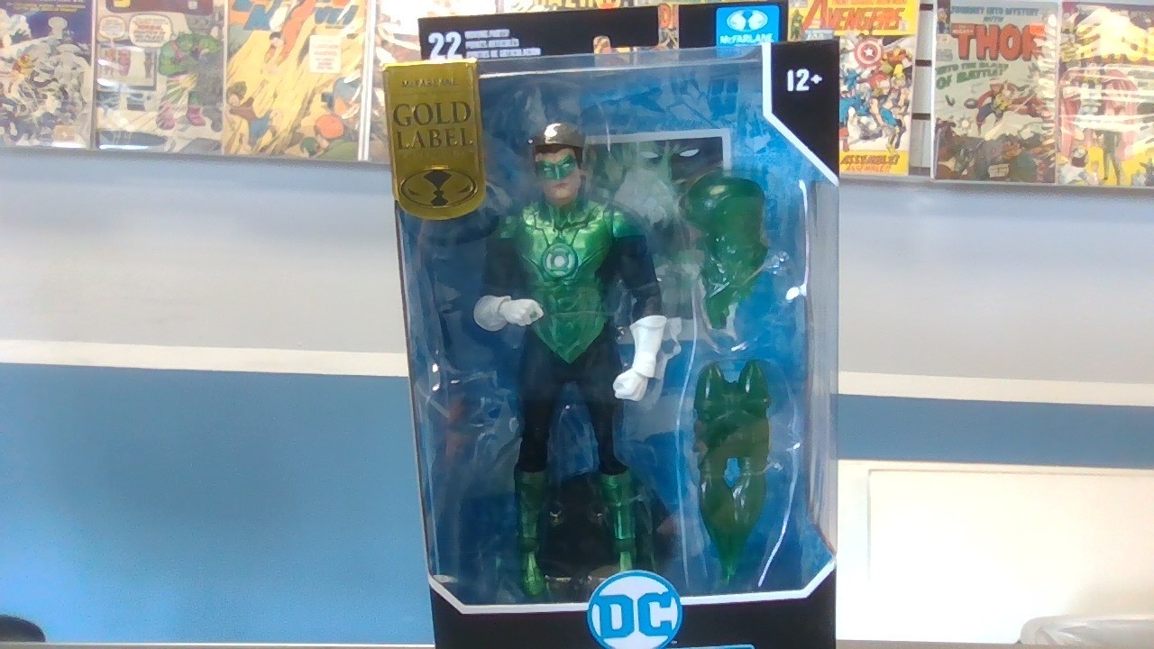 LANTERNA VERDE HAL JORDAN - McFarlane DC Direct - Etichetta Oro - (JAA)