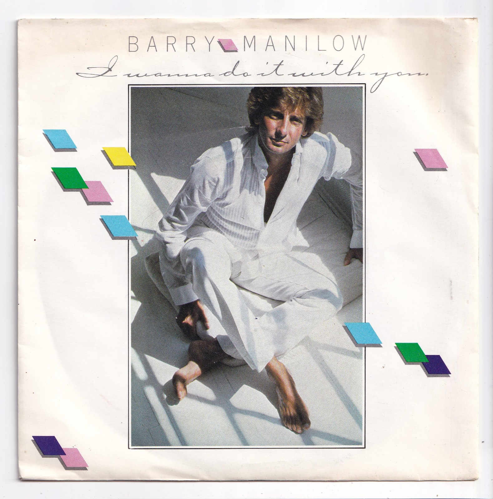 (AR501) Barry Manilow, I Wanna Do It With You - 7 inch SLEEVE ONLY