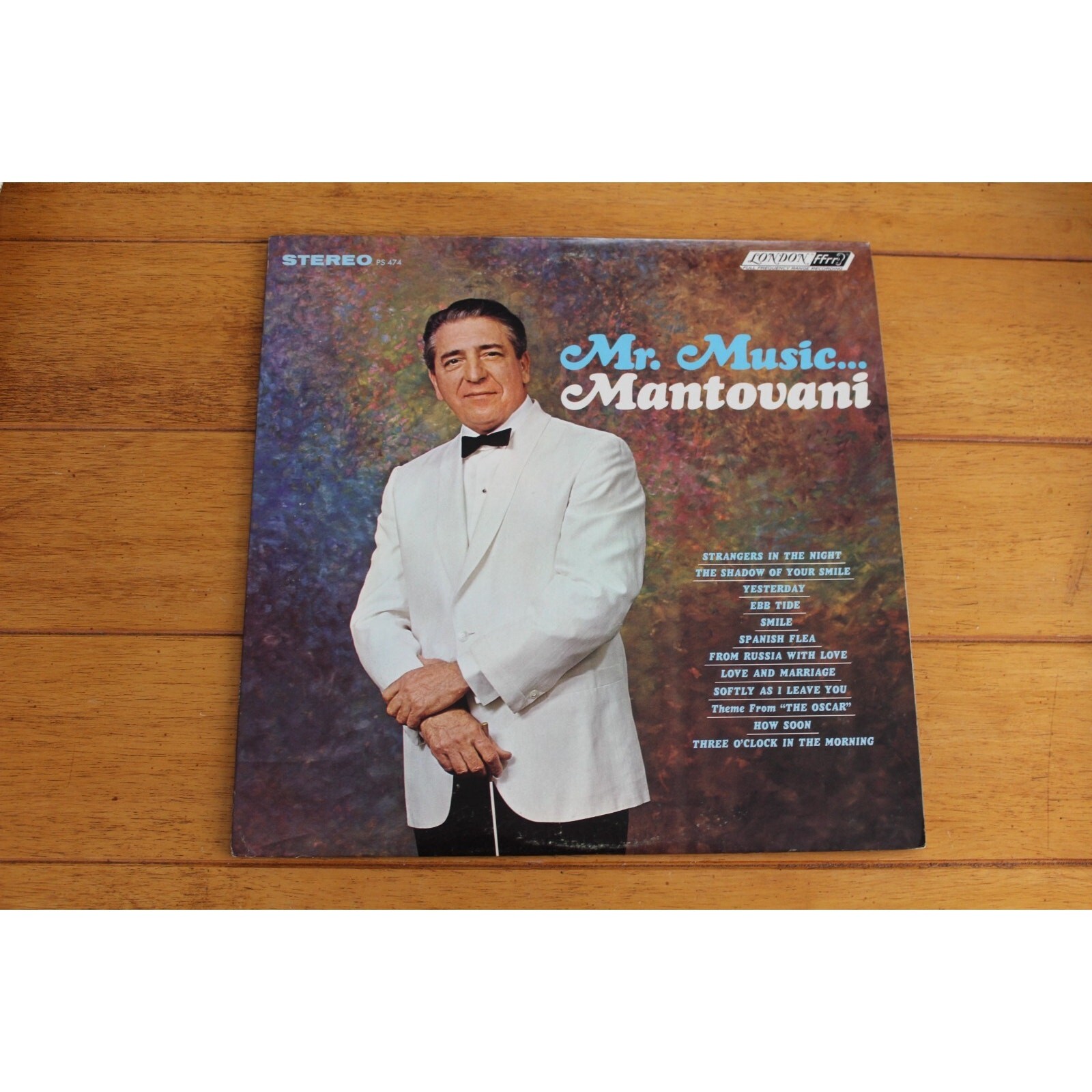 MANTOVANI - MR MUSIC LP 12" VINYL VG+ LONDON STEREO