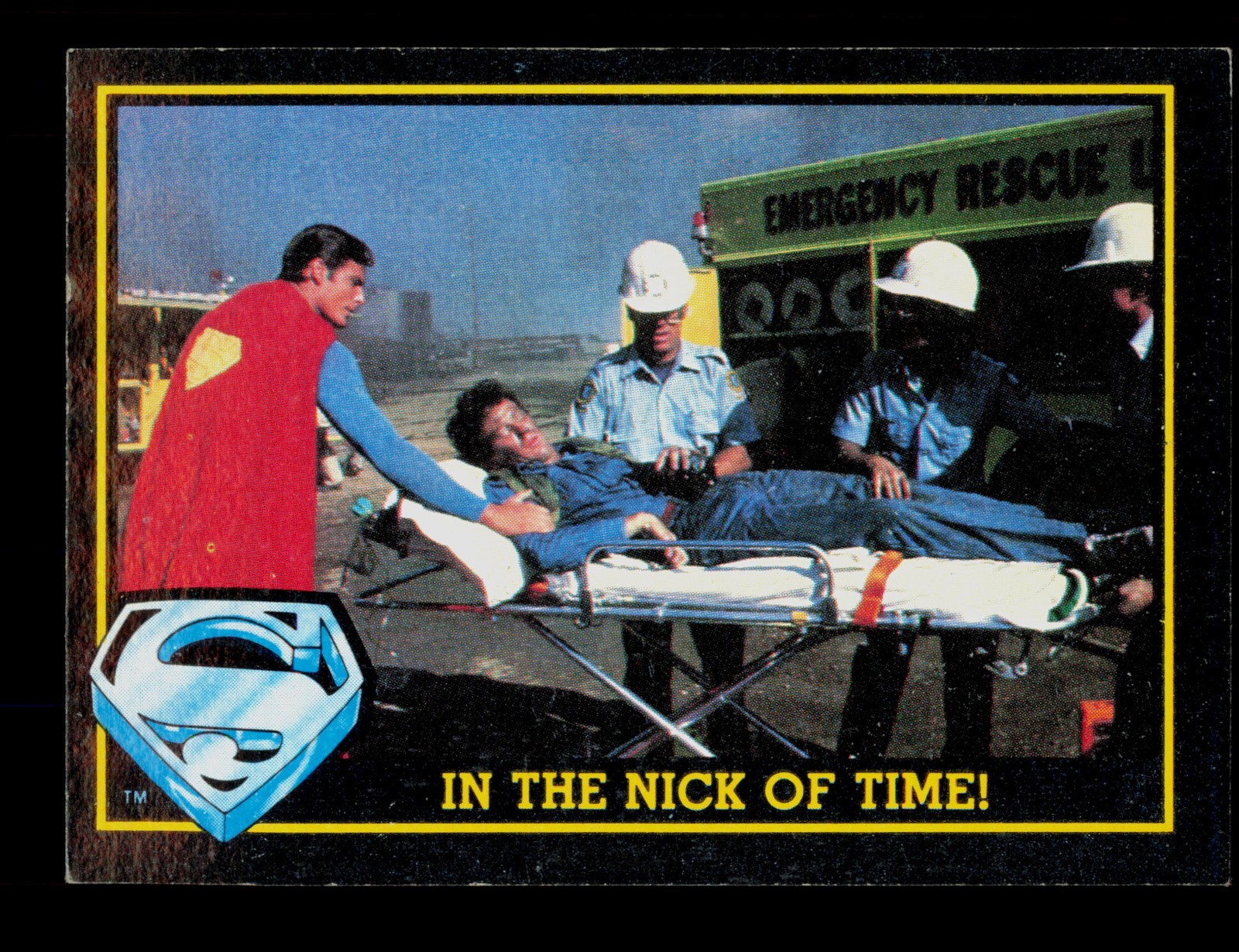 In The Nick Of Time 24 Superman III 1983 Trading Card TCG