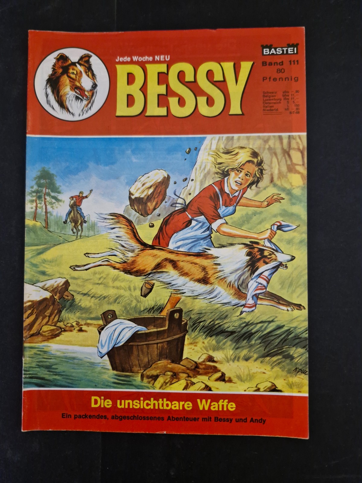 Fumetto Bessy n.111 (Bastione 1ª Edizione) Z1