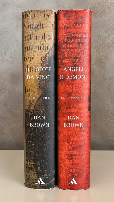 📚 Dan Brown – Il Codice da Vinci + Angeli e Demoni | 2 libri