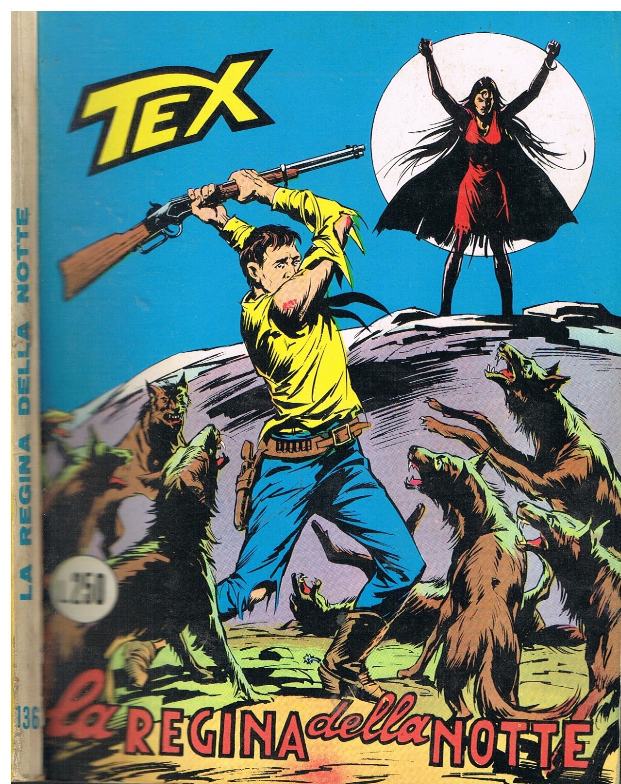 TEX 136_ORIGINALE_in 1°ediz. da Lire 250_Ed.Araldo_Febbraio 1972_Autorizz.2926
