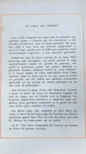 Le yoga de l'esprit, la couronne de la vie, Kirpal Singh - 1973