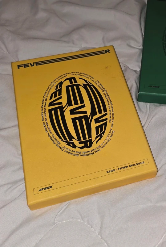 Album ATEEZ Zero : Fever Epilogue (version jaune)