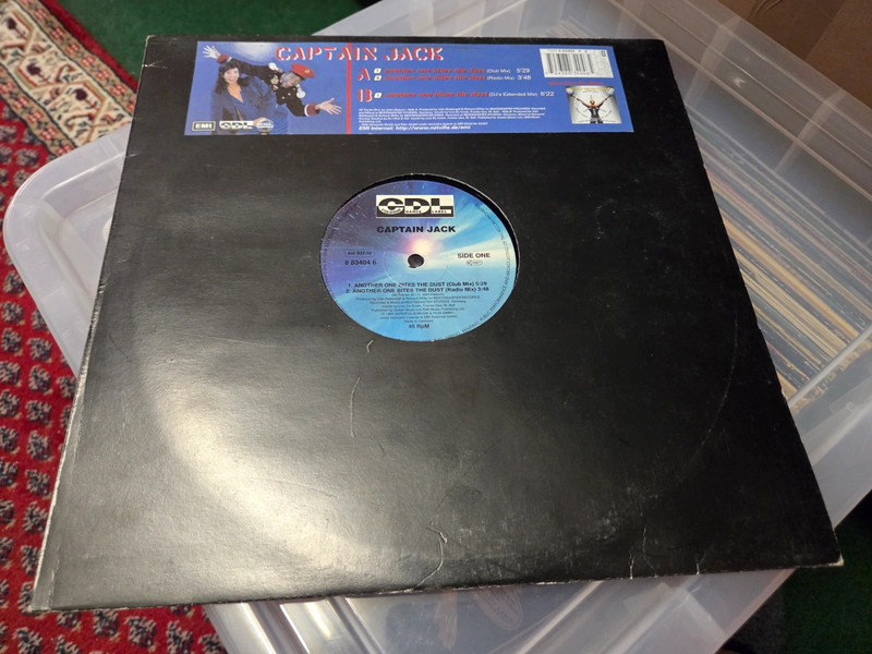 Captain Jack - Another One Bites the Dust - Maxi Vinyl Single