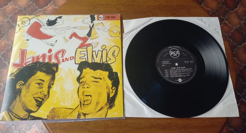 25cm 10" Janis and Elvis comme neuf