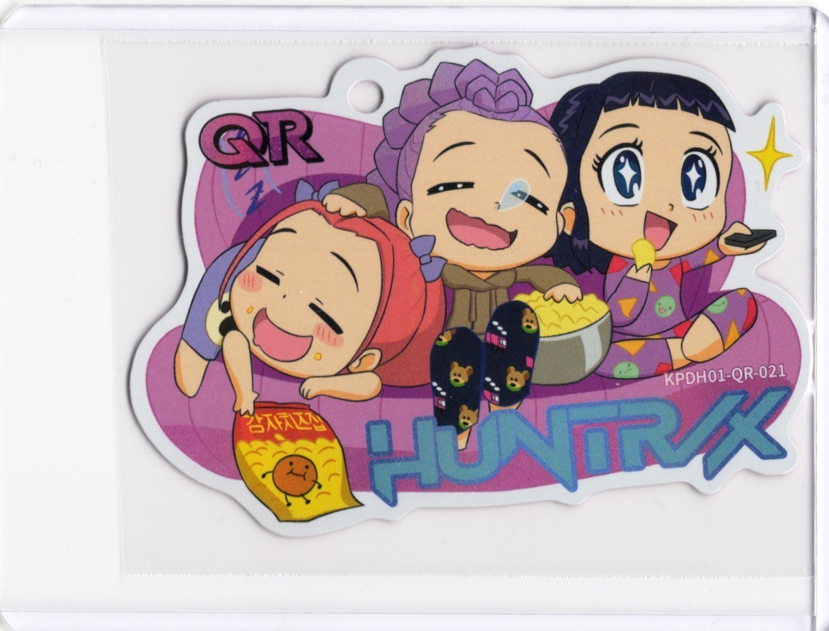 Mira Rumi Zoey Chibi Divano Charm Portachiavi Carta Kayou KPop Cacciatori di Demoni QR-021