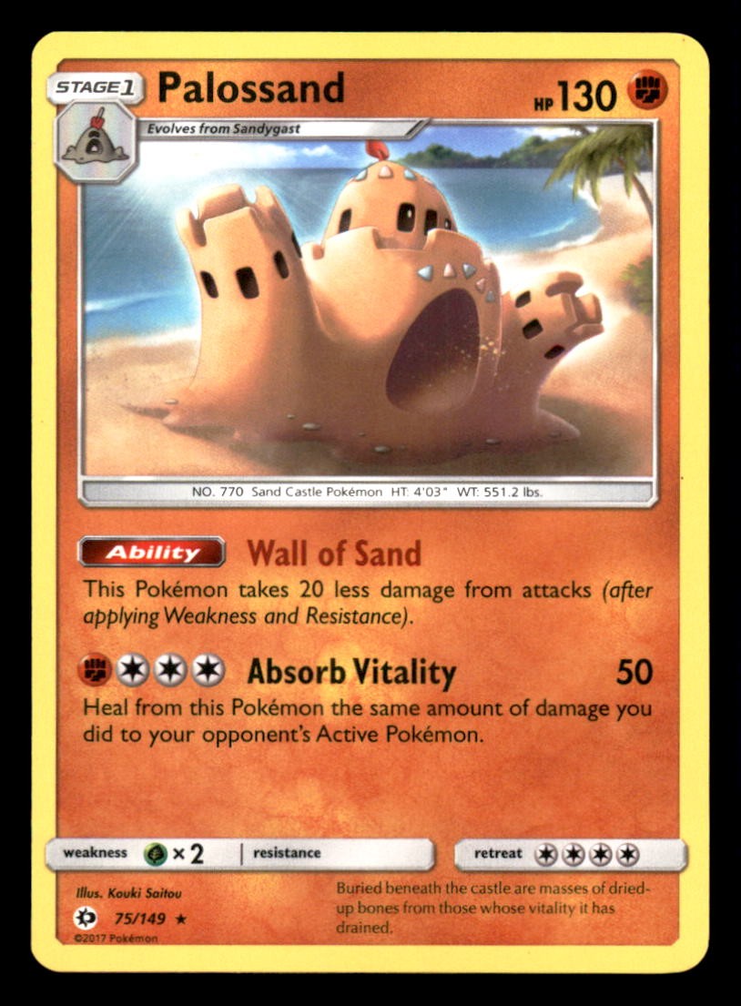 PALOSSAND 75/149 POKEMON SM SET BASE LP