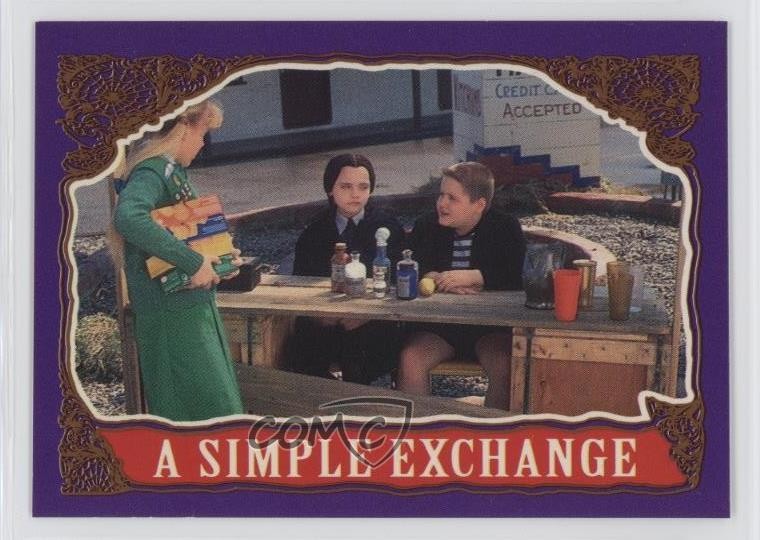 1991 Topps The Addams Family A Simple Exchange #88 0w6