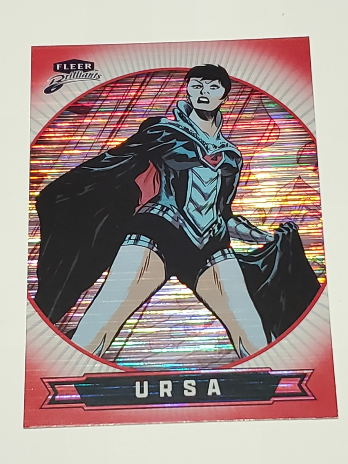 Fleer Brilliants Superman - Ursa #77 - Red Heat Vision Parallel 1280/ 1938