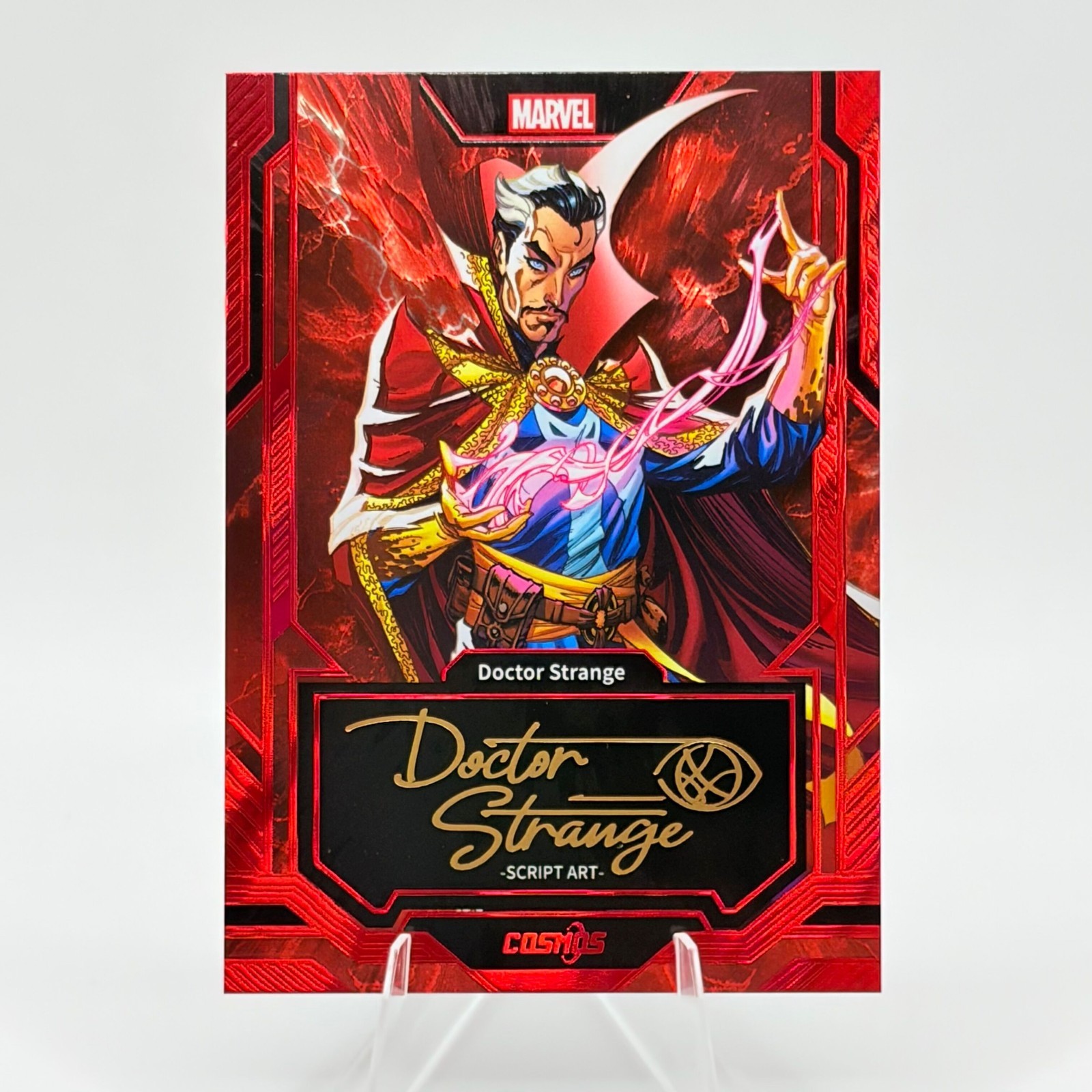 Doctor Strange Red Script Art 38/75 SSP 2025 Kakawow Cosmos Marvel CM-PR-09