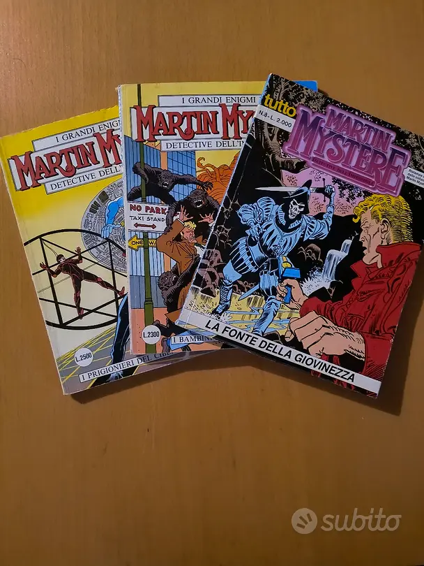 3 Fumetti Martin Mystere 