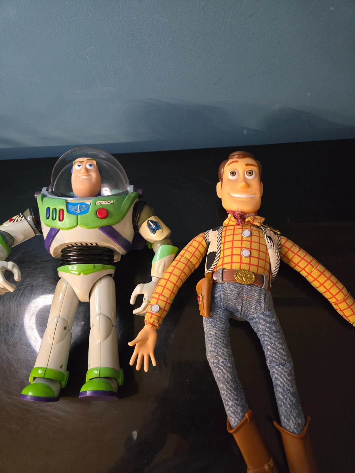 Disney Toy Story Buzz Lightyear & Woody Thinkway Figures Faulty Spares Repair