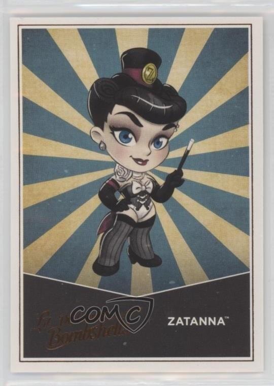 2017 Cryptozoic DC Bombshells Lil Bombshells Copper Deco Foil Zatanna #L11 d8k