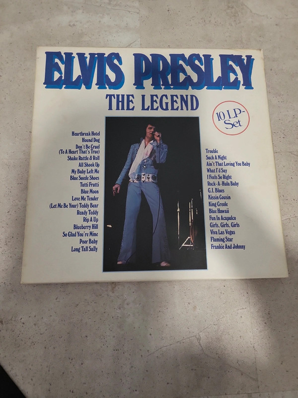 Elvis Presley The Legend 1 LP Set