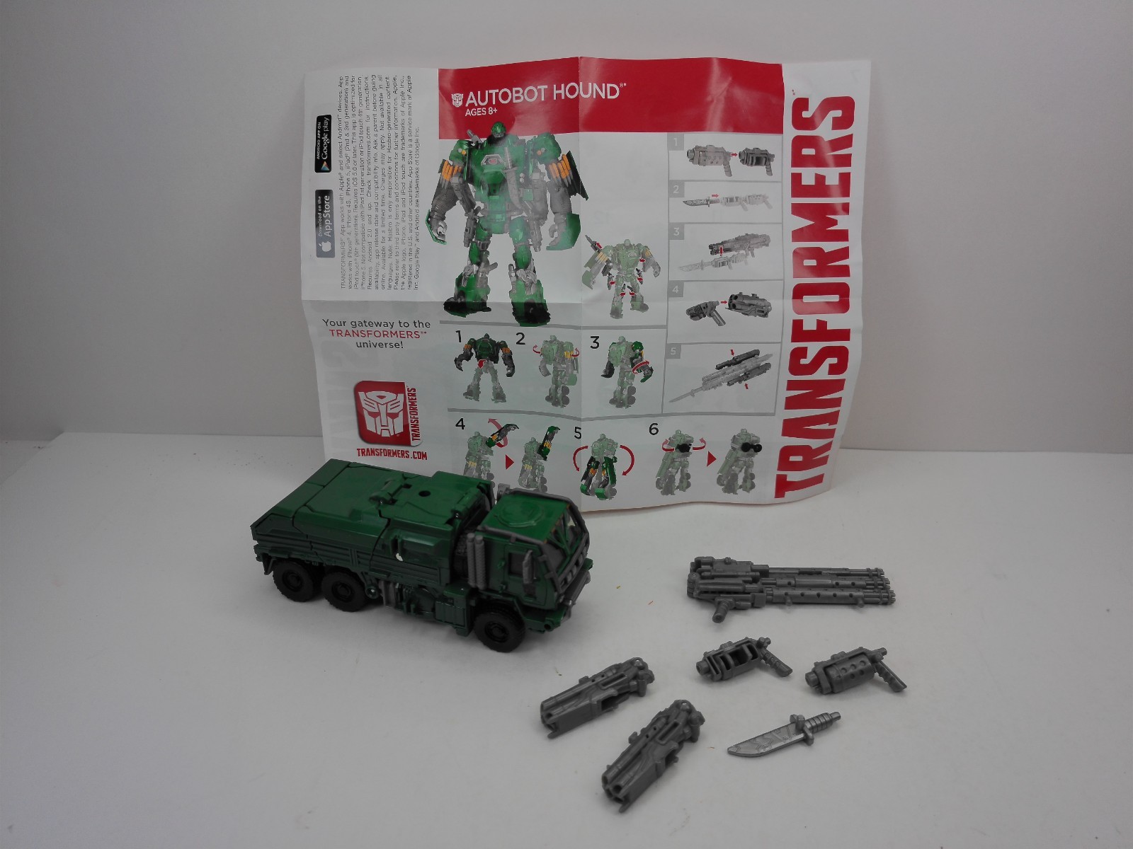 HASBRO TRANSFORMERS GENERATION AUTOBOT HOUND VOYAGER SERIES ACTION FIGURE