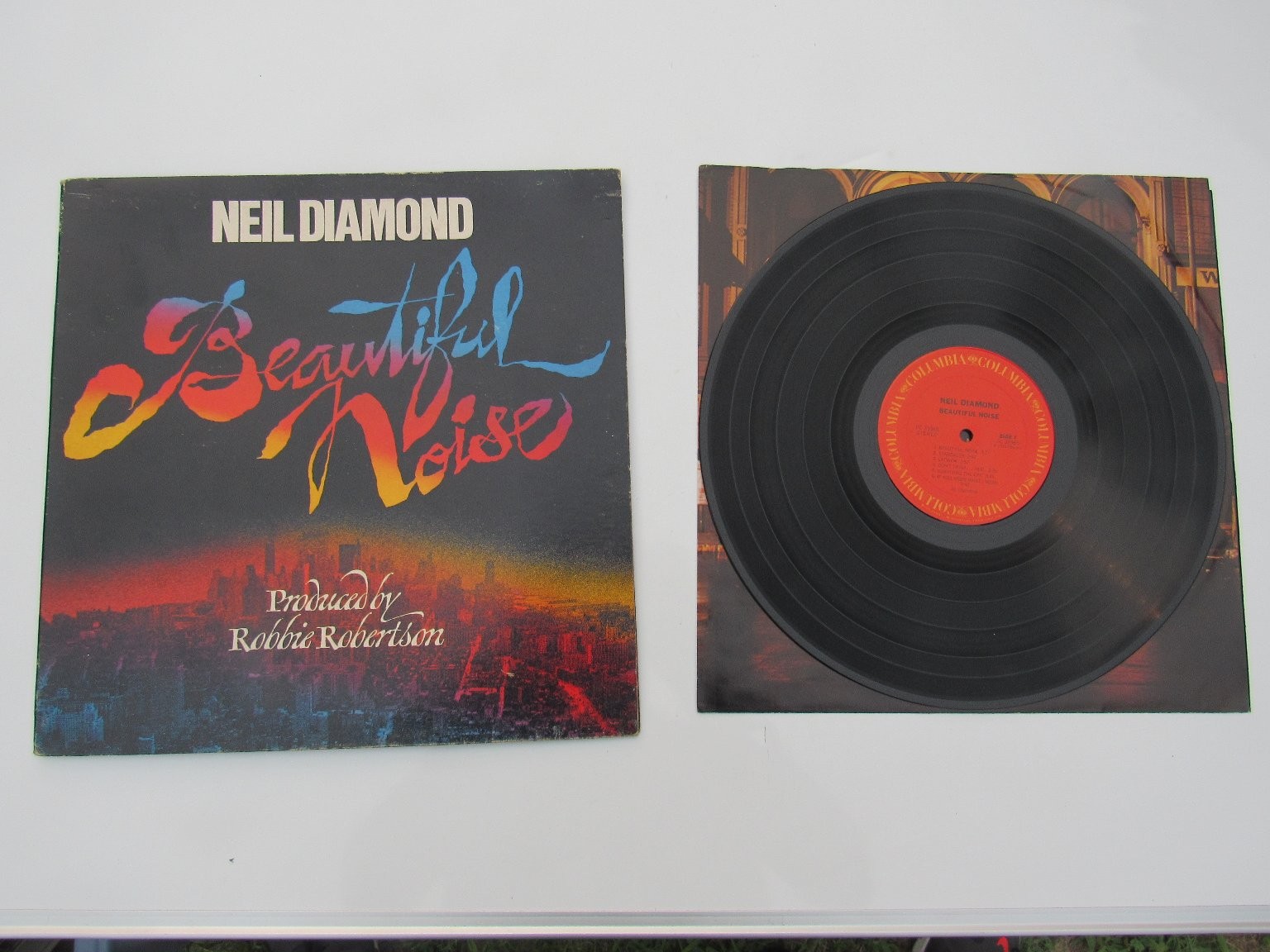 Neil Diamond – Beautiful Noise LP Record 1976 Columbia Pop Rock 33 RPM
