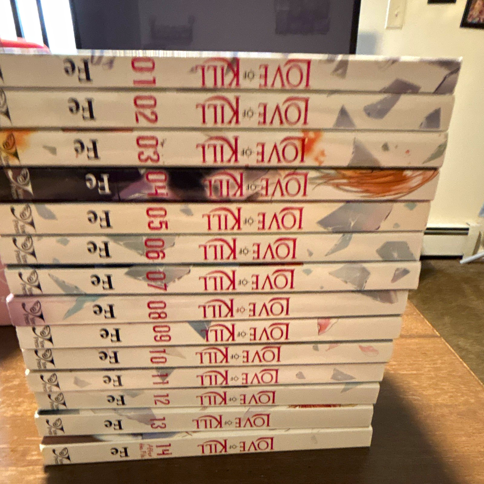 Love of Kill Manga Vol. Serie completa 1-14